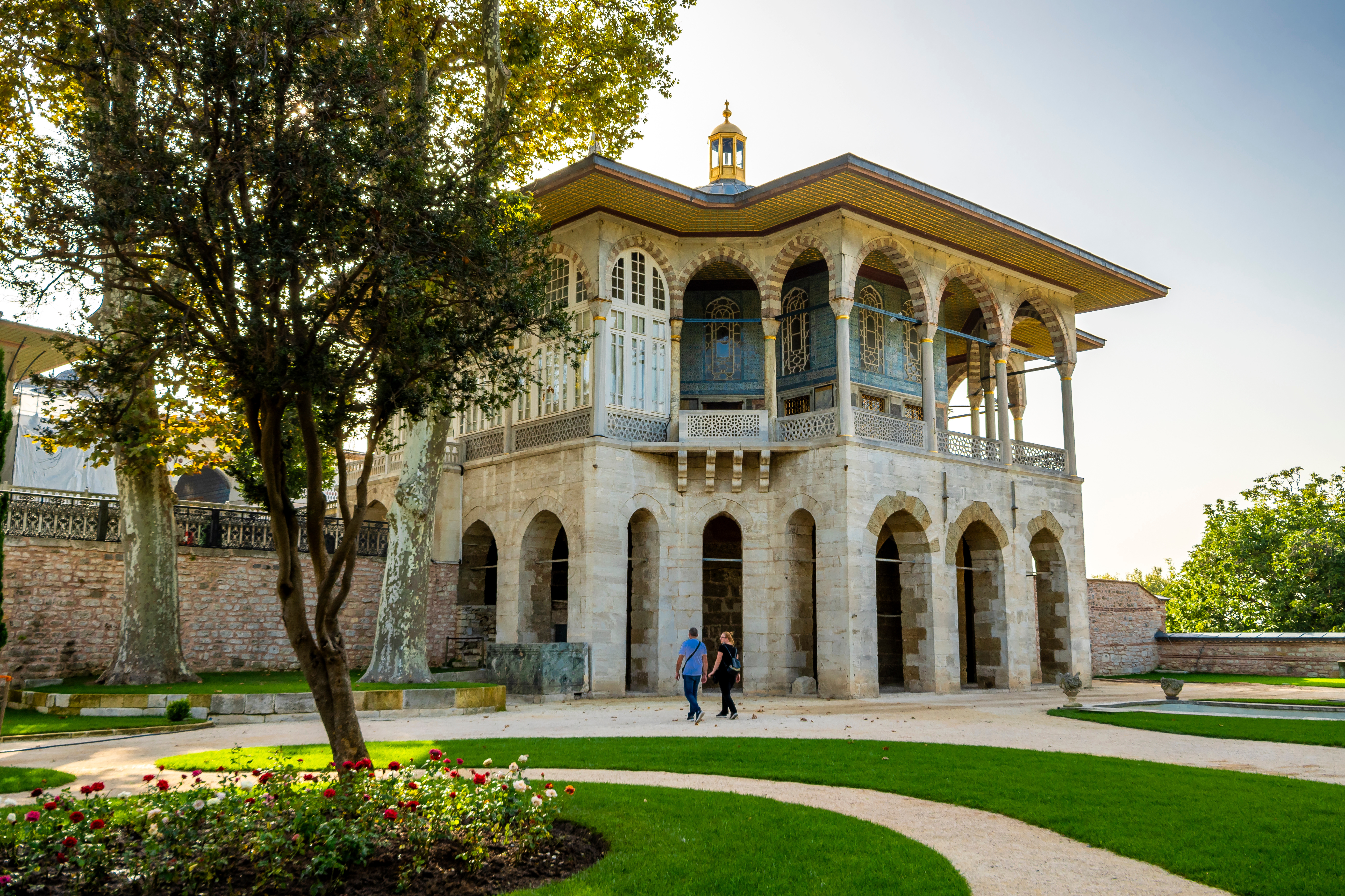 Topkapı Sarayı'nın havadan görünümü